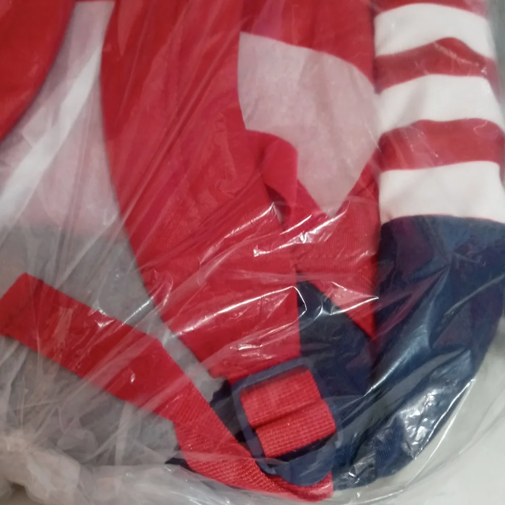 Disney Parks Mickey Patriotic Red white blue Nautical striped 17
